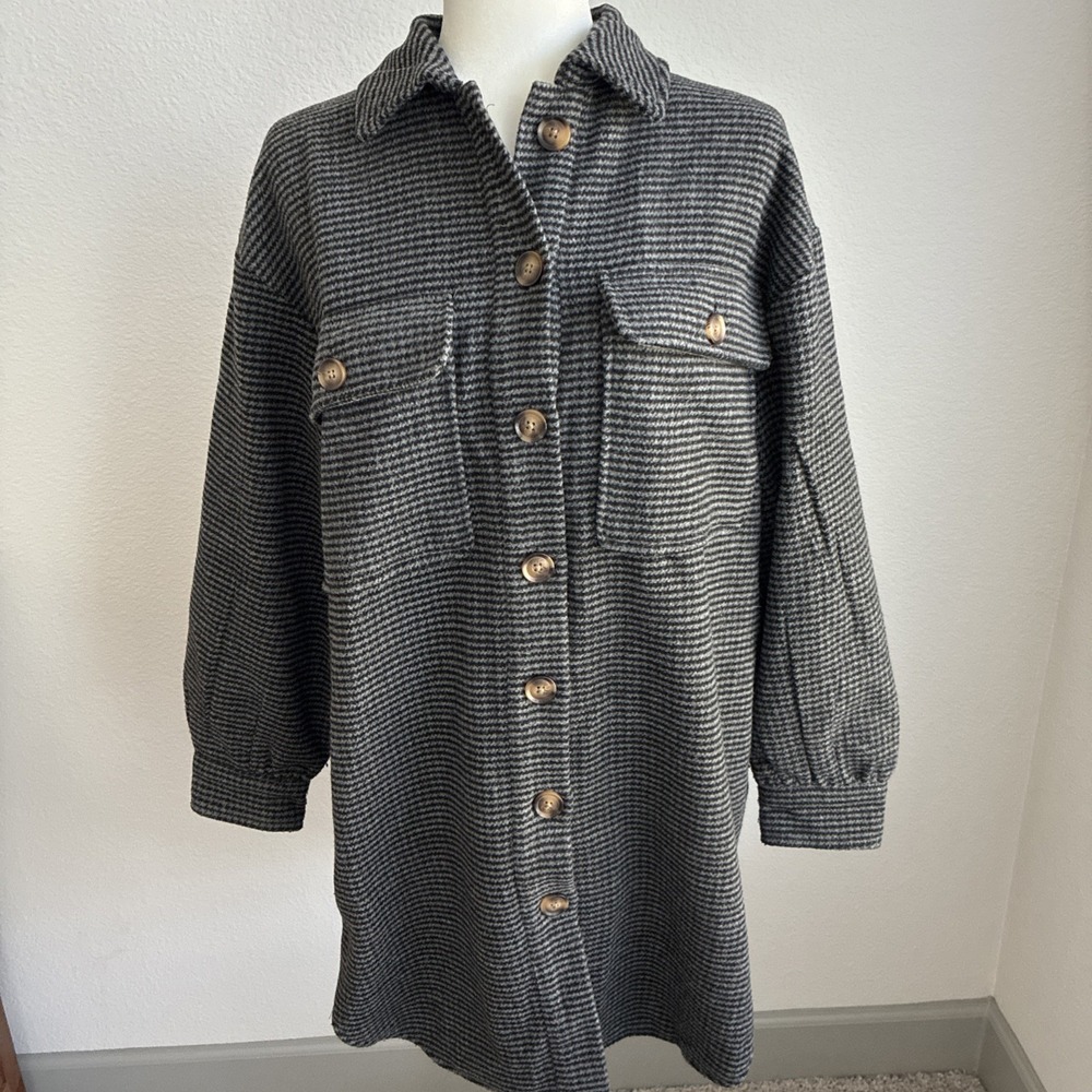 Rachel Comey x Target Collaboration Wool Blend Coat Jacket Gray Small Chic City